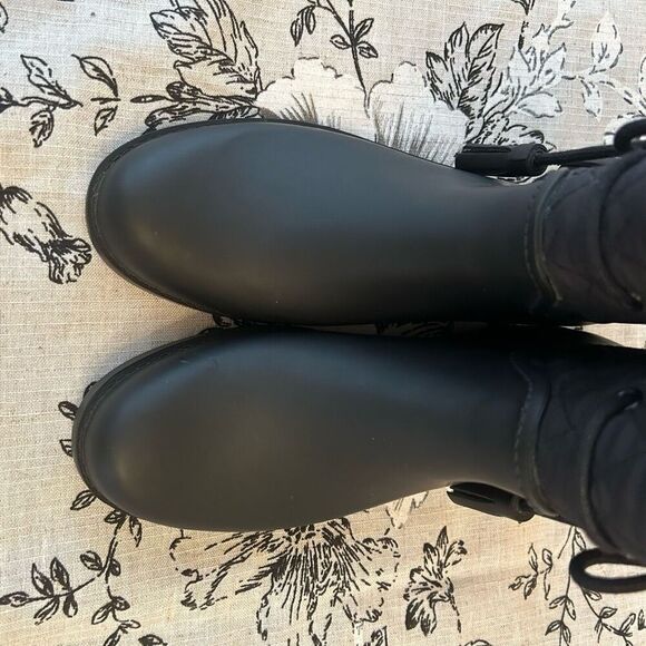 Jessica Simpson Racyn Women’s Size 7 Black Rain Ankle Boots - Picture 6 of 8